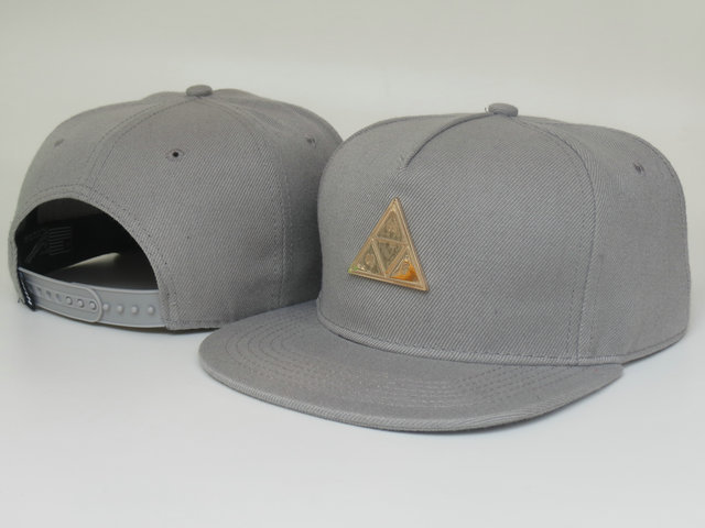 HUF Grey Snapback Hat LS 1